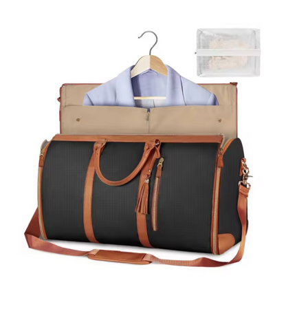 Sac de Voyage Noir et Marron
